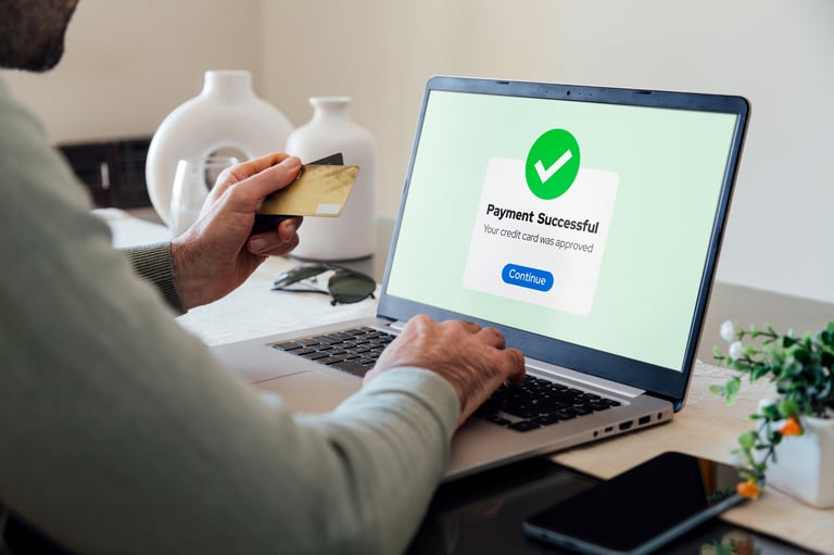 E-commerce shopping concept